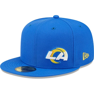 Men's New Era Royal Los Angeles Rams Flawless 59FIFTY Fitted Hat