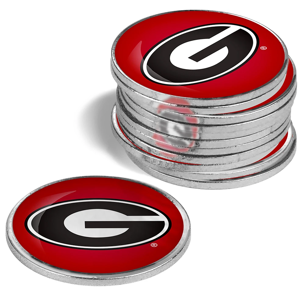 Georgia Bulldogs 12-Pack Golf Ball Marker Set