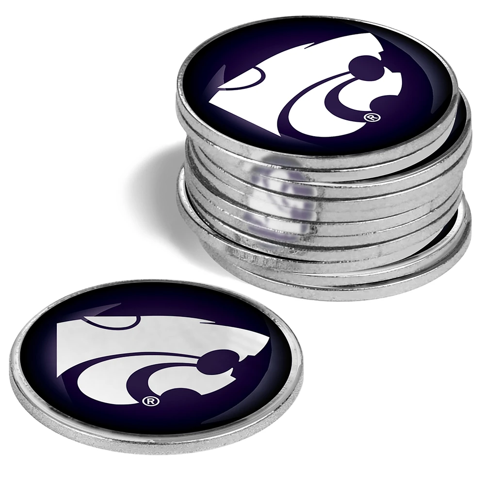 Kansas State Wildcats 12-Pack Golf Ball Marker Set
