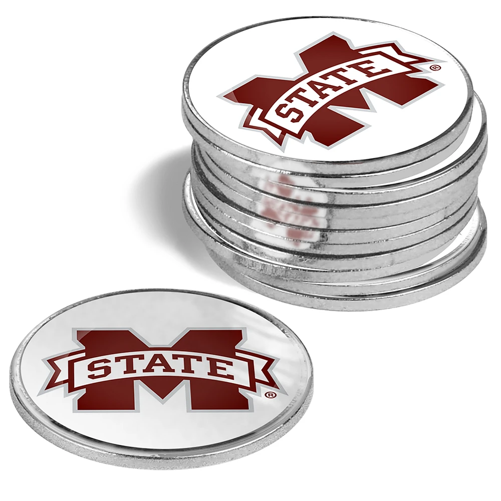 Mississippi State Bulldogs 12-Pack Golf Ball Marker Set