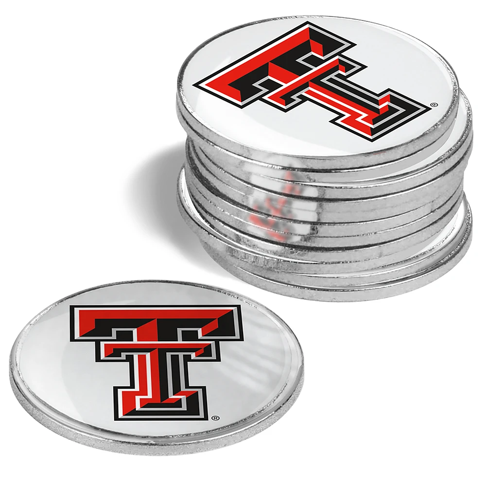 Texas Tech Red Raiders 12-Pack Golf Ball Marker Set