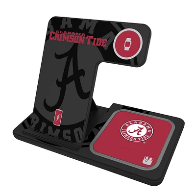 Keyscaper Alabama Crimson Tide 3-In-1 Wireless Charger