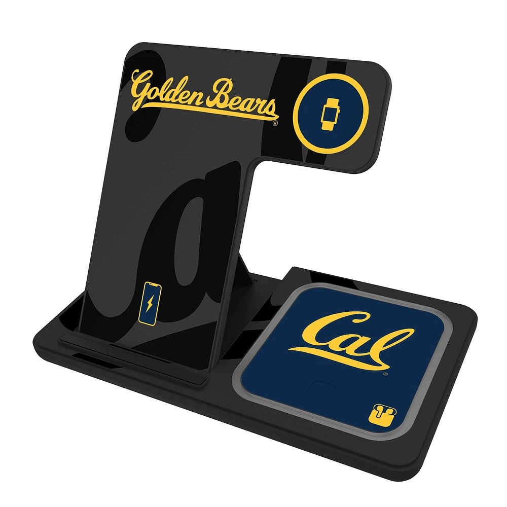 Keyscaper Cal Bears 3-In-1 Wireless Charger