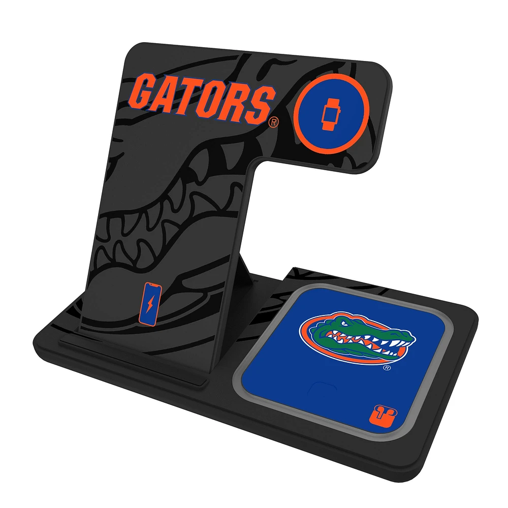 Keyscaper Florida Gators 3-In-1 Wireless Charger
