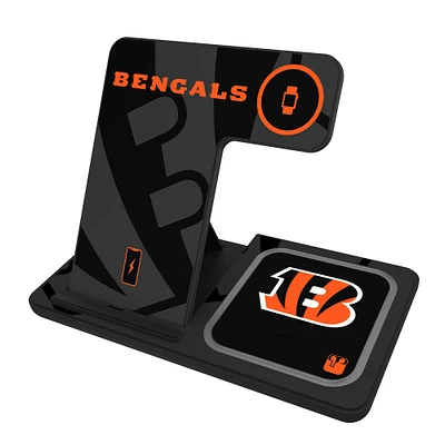 Keyscaper Cincinnati Bengals 3-In-1 Wireless Charger