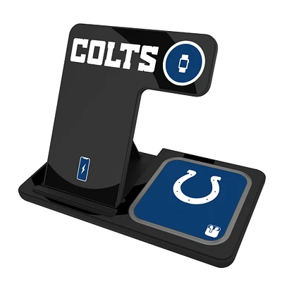 Keyscaper Indianapolis Colts 3-In-1 Wireless Charger