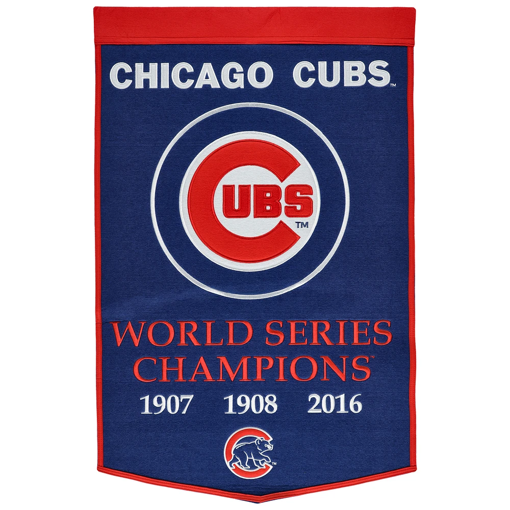 WinCraft Chicago Cubs 24" x 38" Championship Banner
