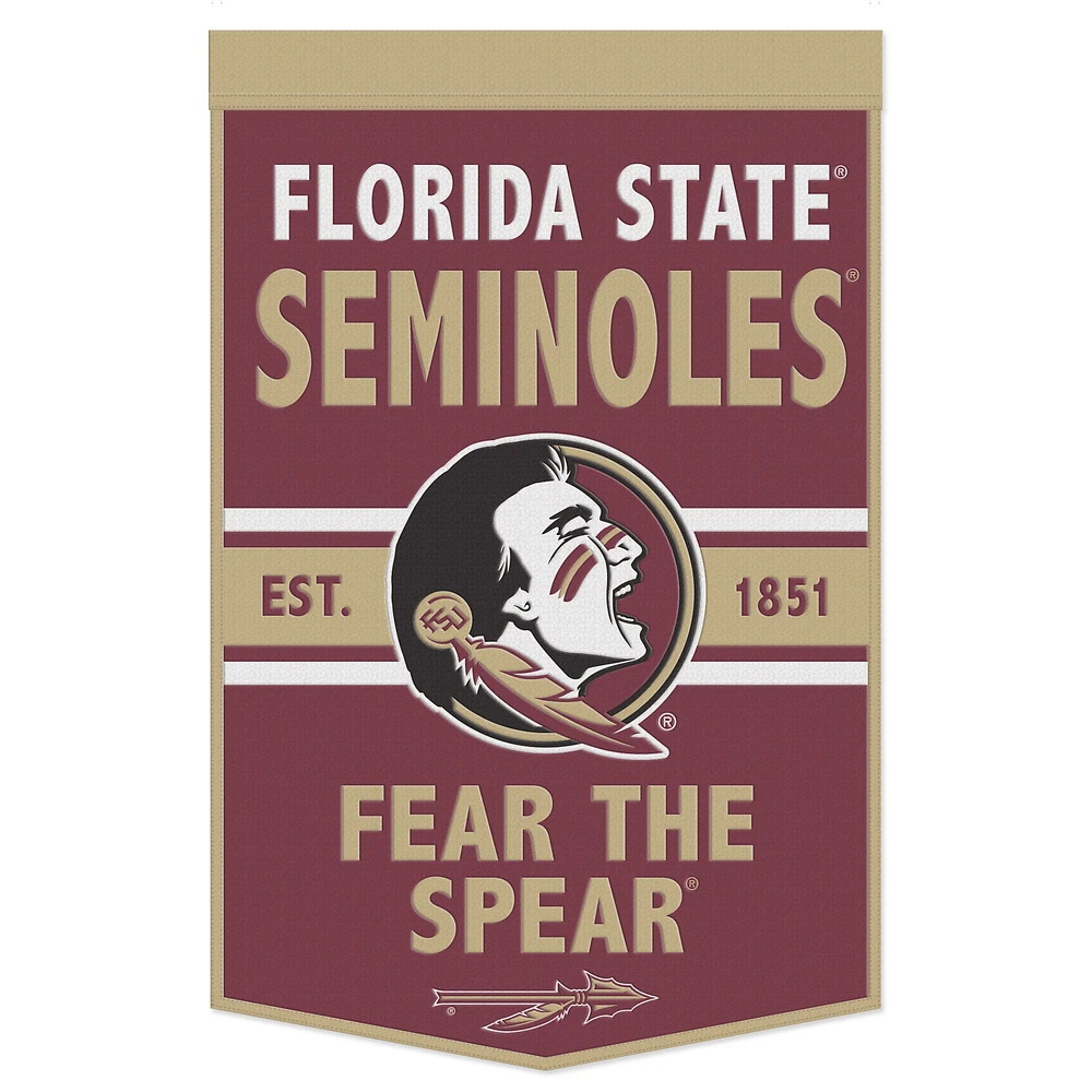 WinCraft Florida State Seminoles 24" x 38" Slogan Banner