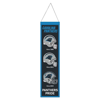 WinCraft Carolina Panthers 8" x 32" Evolution Banner