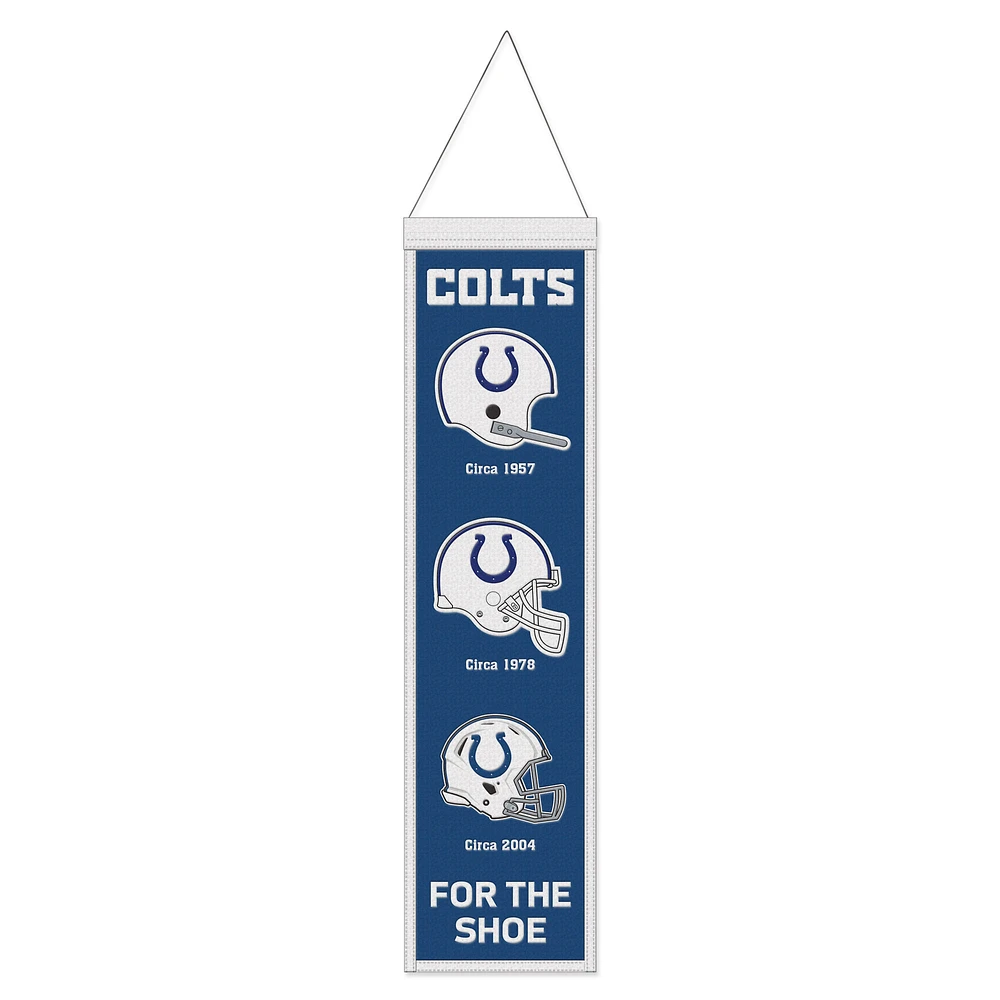 WinCraft Indianapolis Colts 8" x 32" Evolution Banner