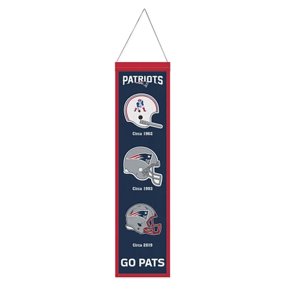 WinCraft New England Patriots 8" x 32" Evolution Banner