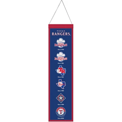 WinCraft Texas Rangers 8" x 32" Evolution Banner