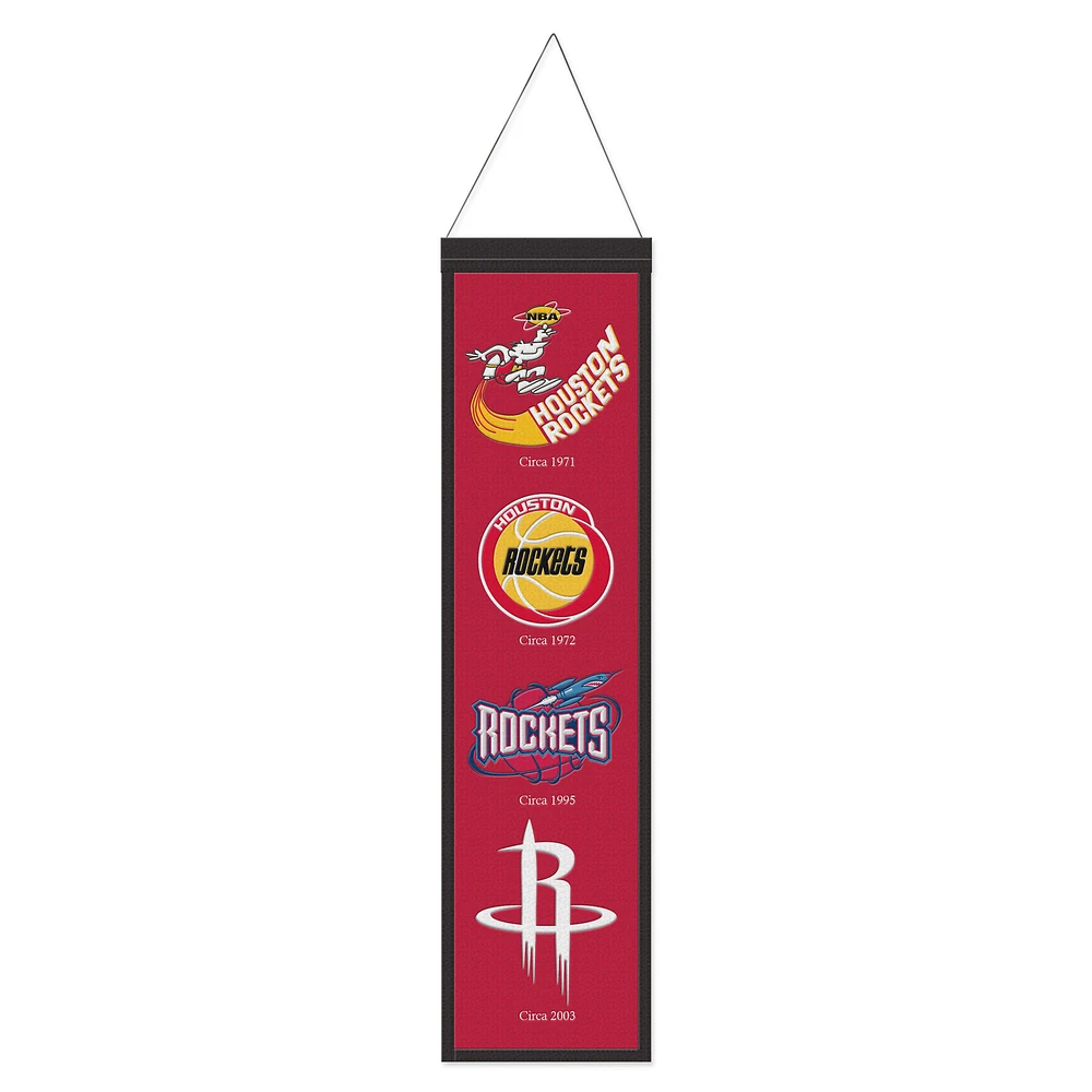WinCraft Houston Rockets 8" x 32" Evolution Banner