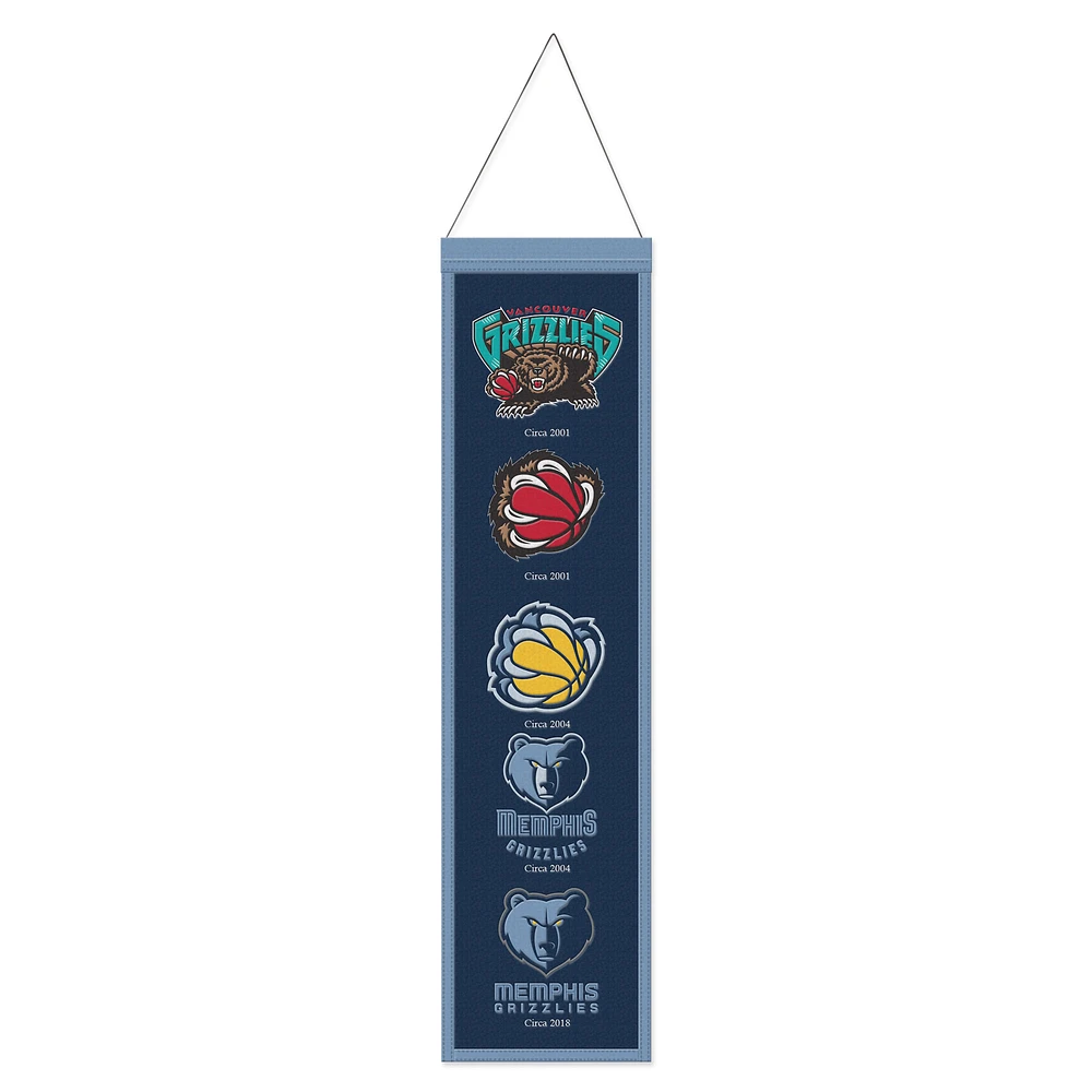 WinCraft Memphis Grizzlies 8" x 32" Evolution Banner