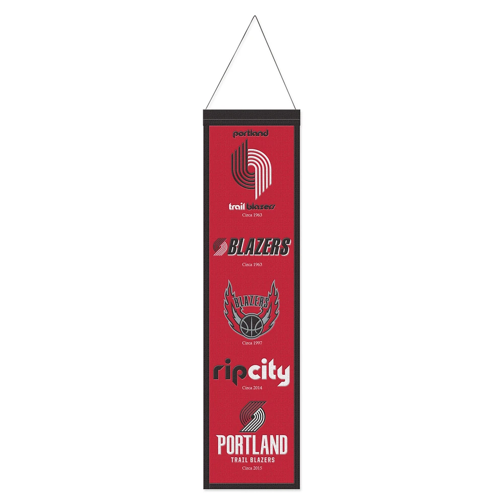 WinCraft Portland Trail Blazers 8" x 32" Evolution Banner