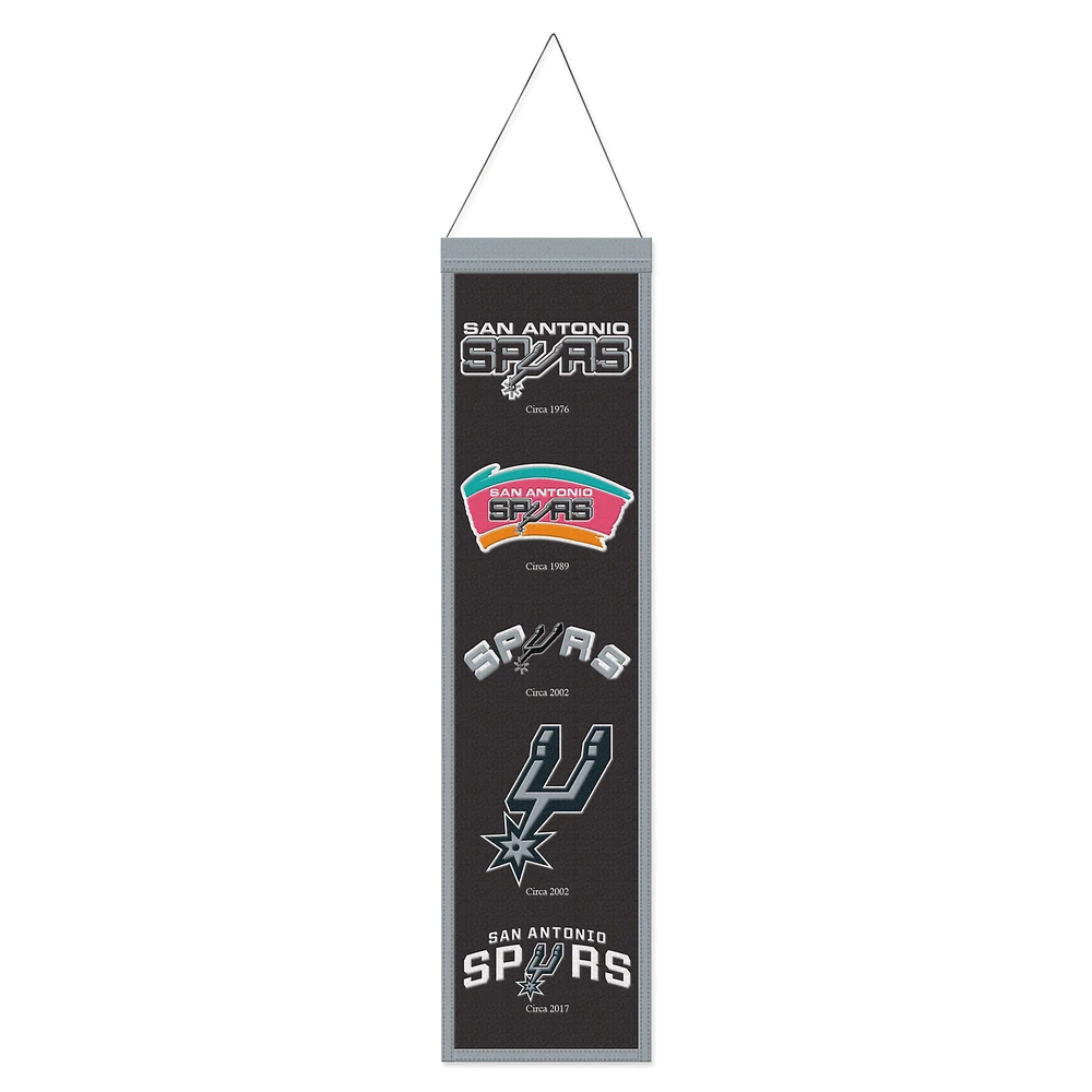 WinCraft San Antonio Spurs 8" x 32" Evolution Banner
