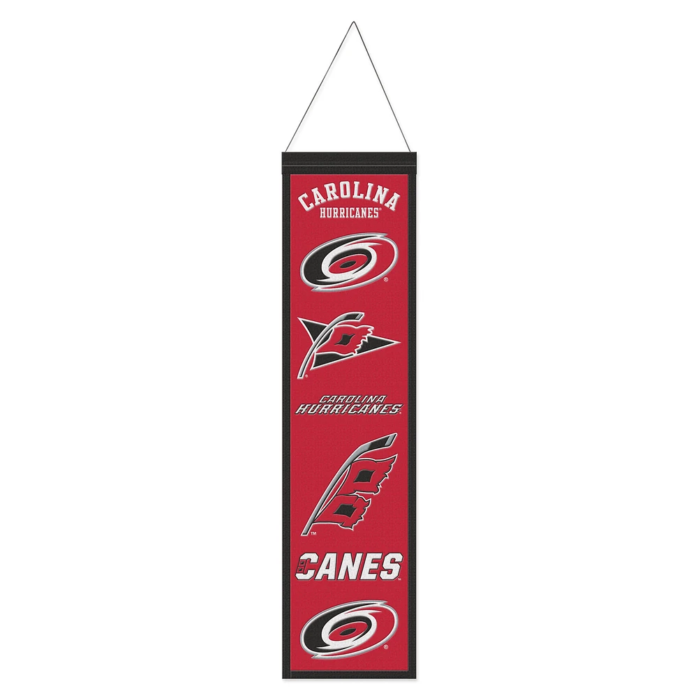 WinCraft Carolina Hurricanes 8" x 32" Evolution Banner