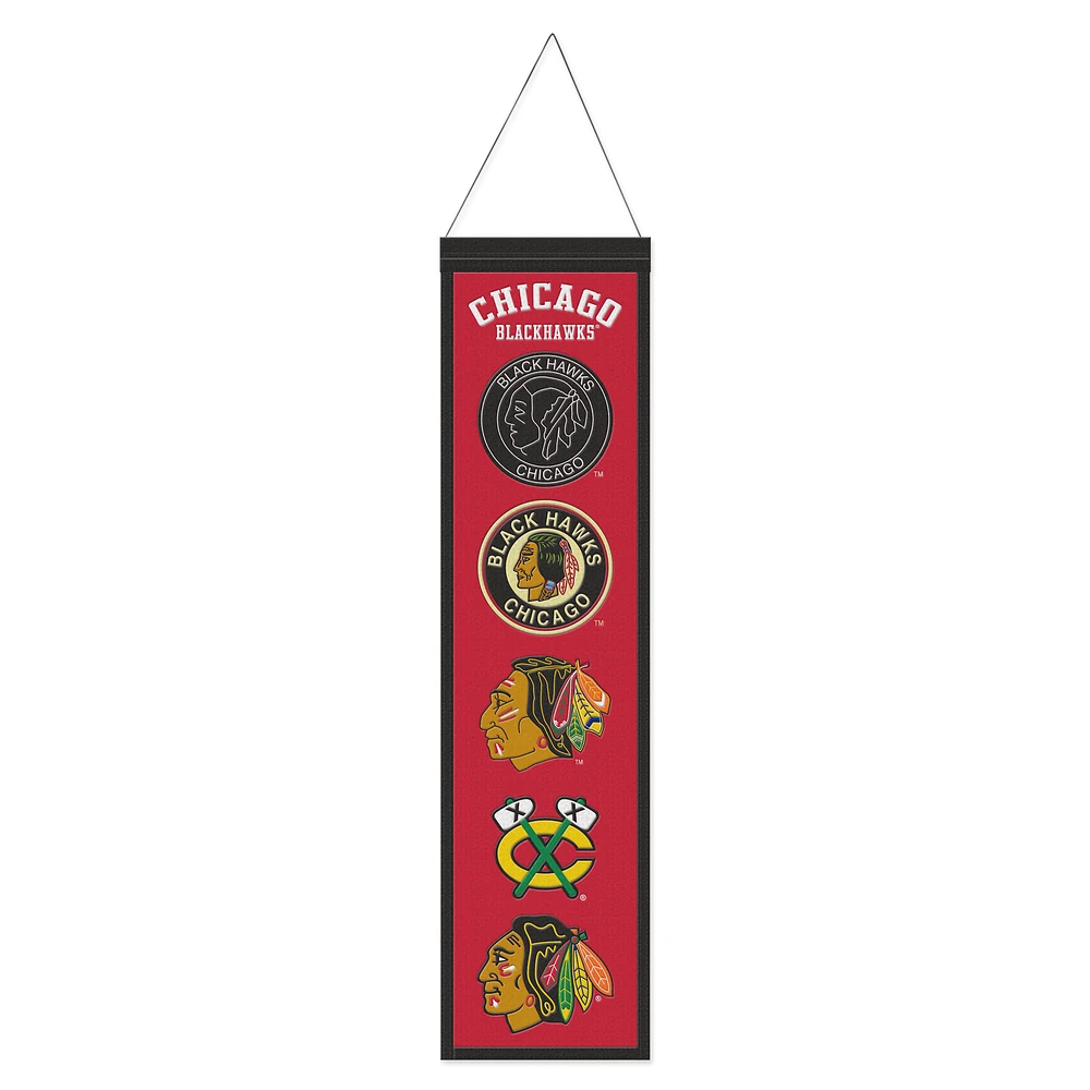 WinCraft Chicago Blackhawks 8" x 32" Evolution Banner