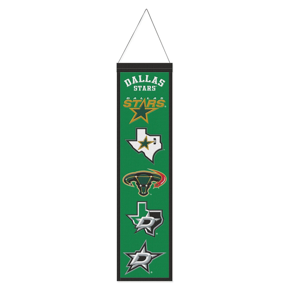 WinCraft Dallas Stars 8" x 32" Evolution Banner