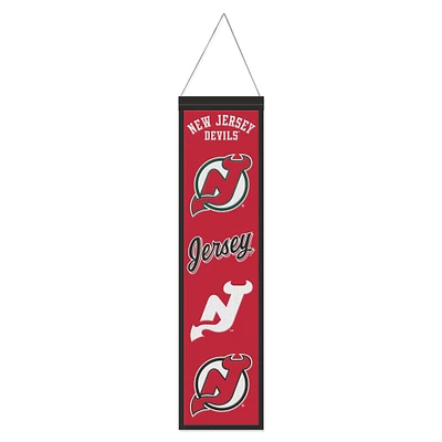 WinCraft New Jersey Devils 8" x 32" Evolution Banner