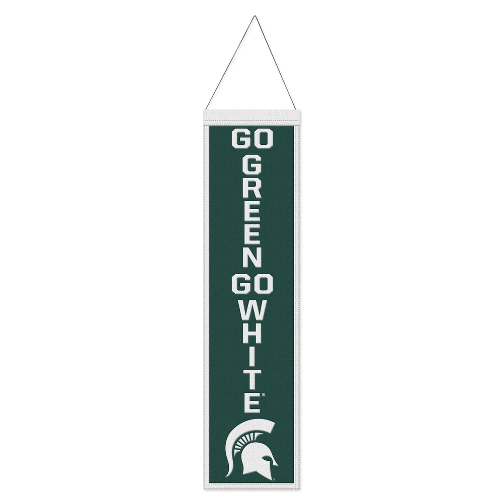 WinCraft Michigan State Spartans 8" x 32" Evolution Banner