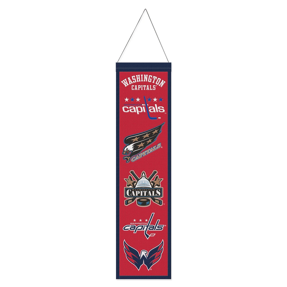 WinCraft Washington Capitals 8" x 32" Evolution Banner