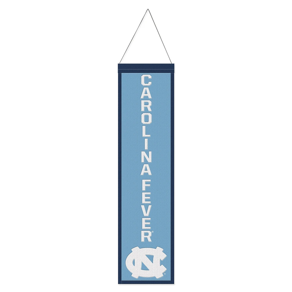 WinCraft North Carolina Tar Heels 8" x 32" Evolution Banner