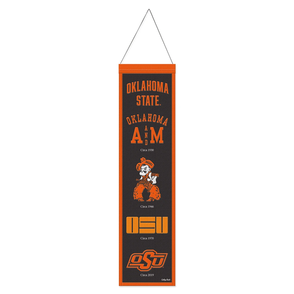 WinCraft Oklahoma State Cowboys 8" x 32" Evolution Banner
