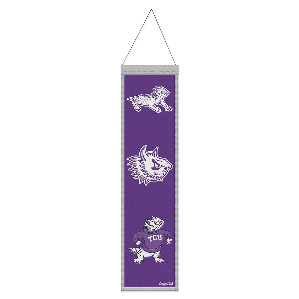 WinCraft TCU Horned Frogs 8" x 32" Evolution Banner