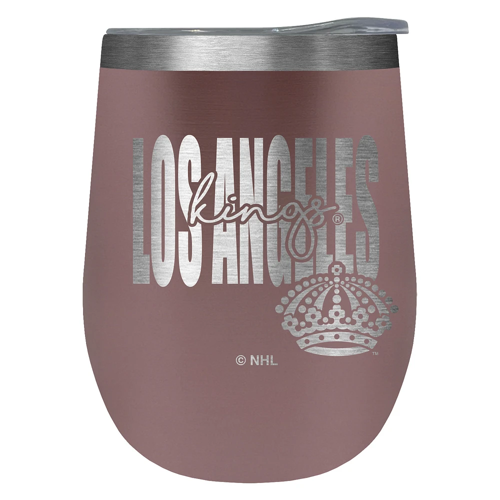 Los Angeles Kings 10oz. Rose Gold Wine Tumbler