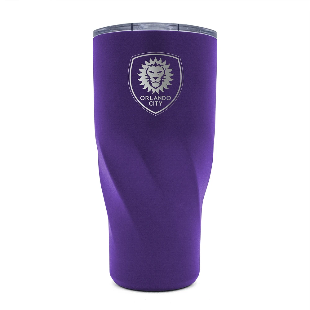 WinCraft Orlando City SC 30oz. Morgan Stainless Steel Tumbler