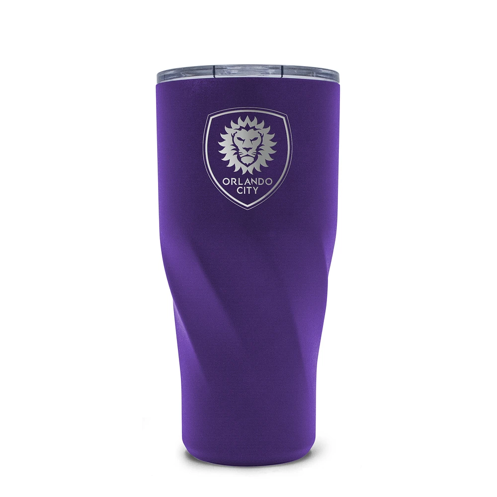 WinCraft Orlando City SC 20oz. Morgan Stainless Steel Tumbler