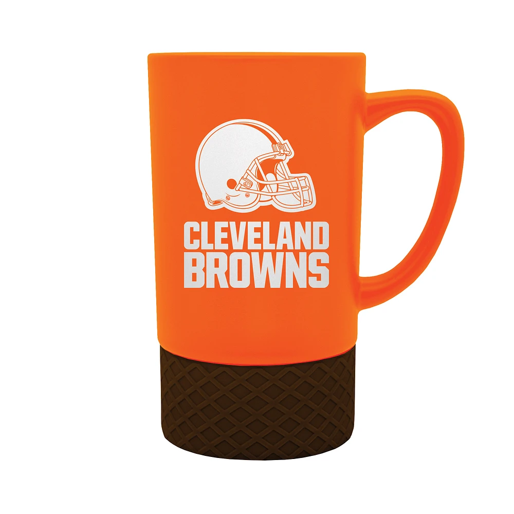 Cleveland Browns Team Logo 16oz. Laser Etched Jump Mug