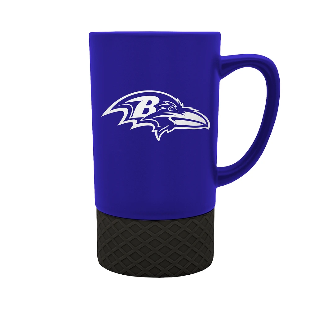 Baltimore Ravens Team Logo 16oz. Laser Etched Jump Mug
