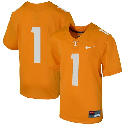 Toddler Nike #1 Tennessee Orange Volunteers Untouchable Football Jersey