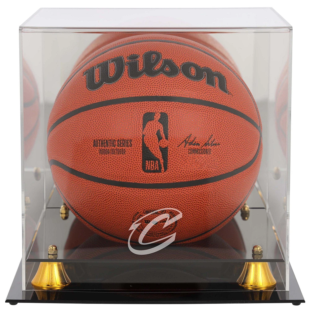 Cleveland Cavaliers Golden Classic Logo Basketball Display Case