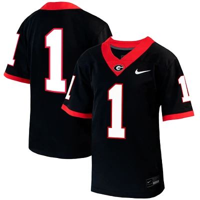 Preschool Nike Black Georgia Bulldogs Untouchable Replica Football Jersey