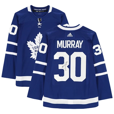 Matt Murray Toronto Maple Leafs Autographed Adidas Authentic Jersey