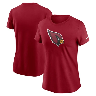 Women's Nike Cardinal Arizona Cardinals Logo Essential T-Shirt