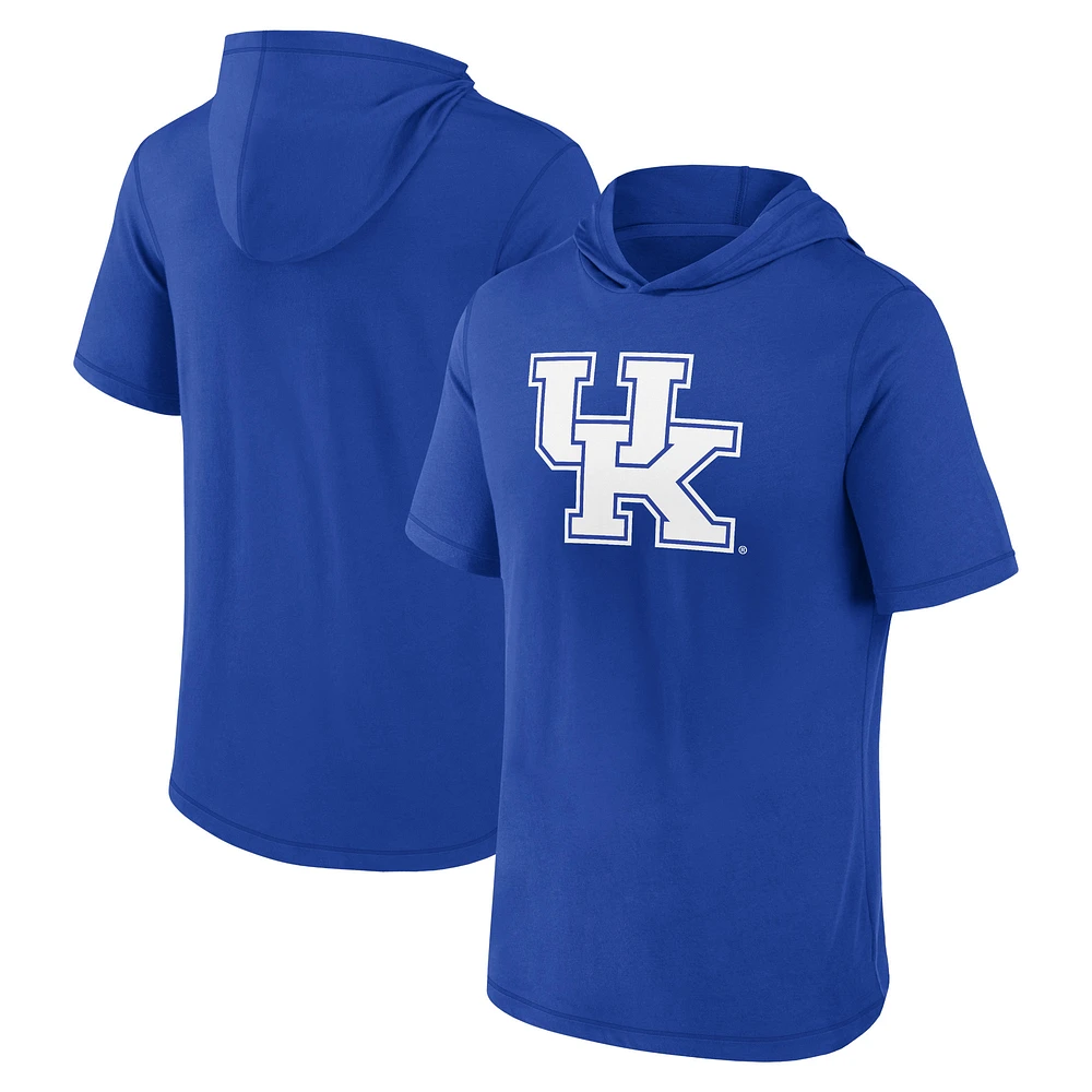 Men's Fanatics Royal Kentucky Wildcats Primary Logo Hoodie T-Shirt