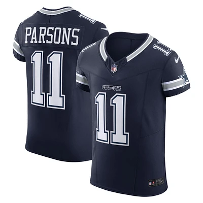 Men's Nike Micah Parsons Navy Dallas Cowboys  Vapor F.U.S.E. Elite Jersey