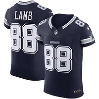 Men's Nike CeeDee Lamb Navy Dallas Cowboys  Vapor F.U.S.E. Elite Jersey