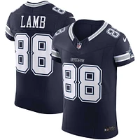 Men's Nike CeeDee Lamb Navy Dallas Cowboys  Vapor F.U.S.E. Elite Jersey