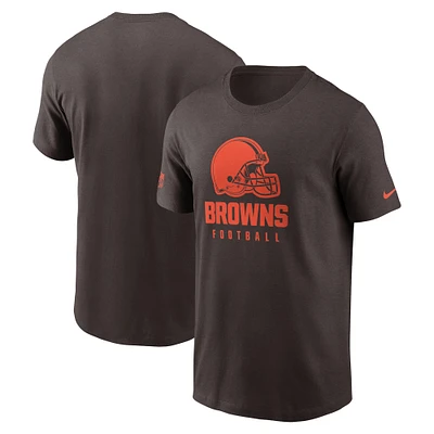 Men's Nike Brown Cleveland Browns Sideline Performance T-Shirt