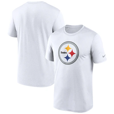 Men's Nike White Pittsburgh Steelers Primetime Legend Logo Performance T-Shirt