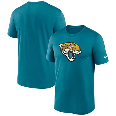 Men's Nike Teal Jacksonville Jaguars Primetime Legend Logo Performance T-Shirt