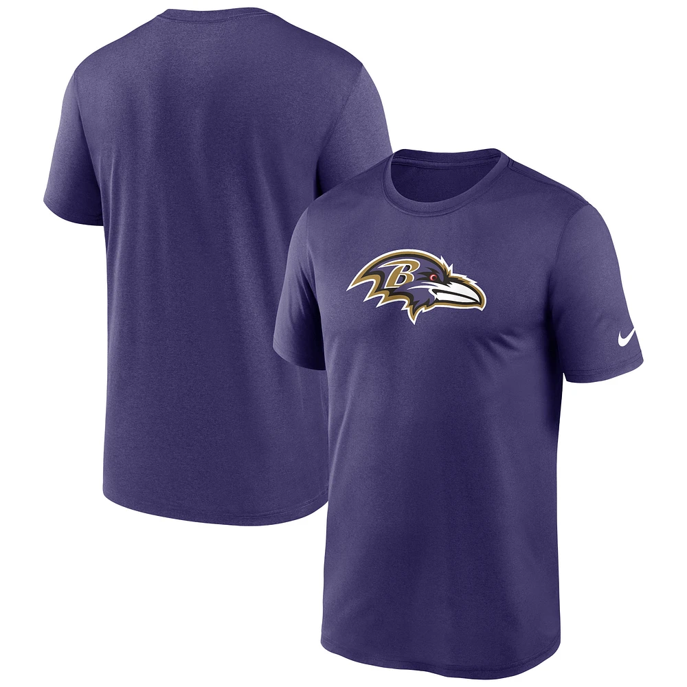 Men's Nike Baltimore Ravens Primetime Legend Logo Performance T-Shirt