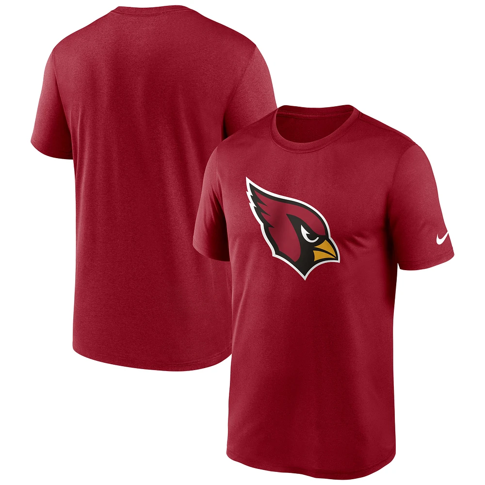 Men's Nike Cardinal Arizona Cardinals Primetime Legend Logo Performance T-Shirt