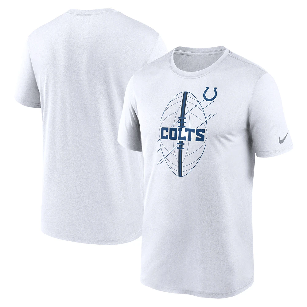 Men's Nike White Indianapolis Colts Legend Icon Performance T-Shirt