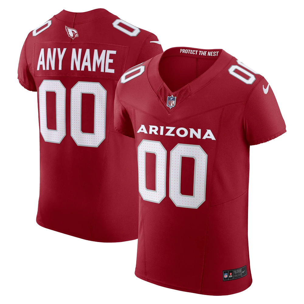 Men's Nike Cardinal Arizona Cardinals Vapor F.U.S.E. Elite Custom Jersey